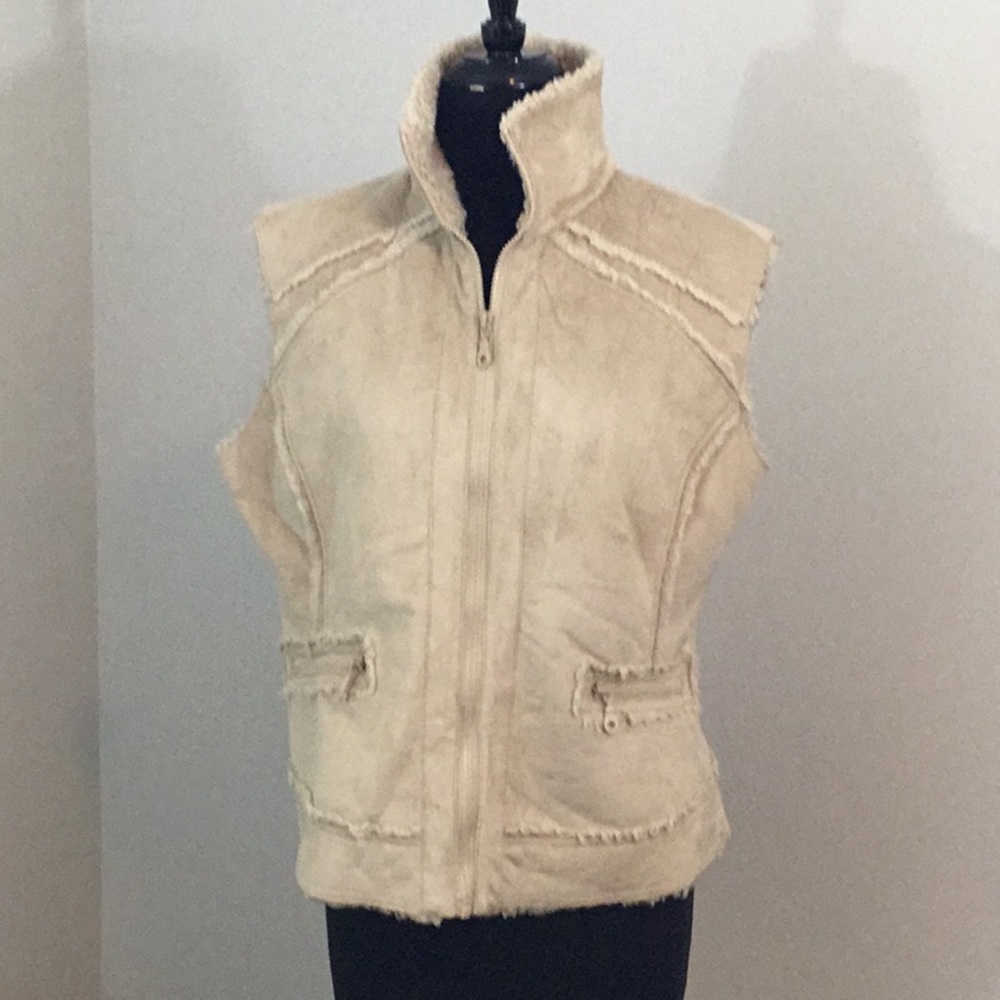 Tsunami Large Vegan Suede Vest
